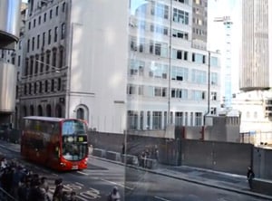 View from London Glass Elevator