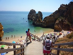 Camilo Beach, the Algarve - Portugal