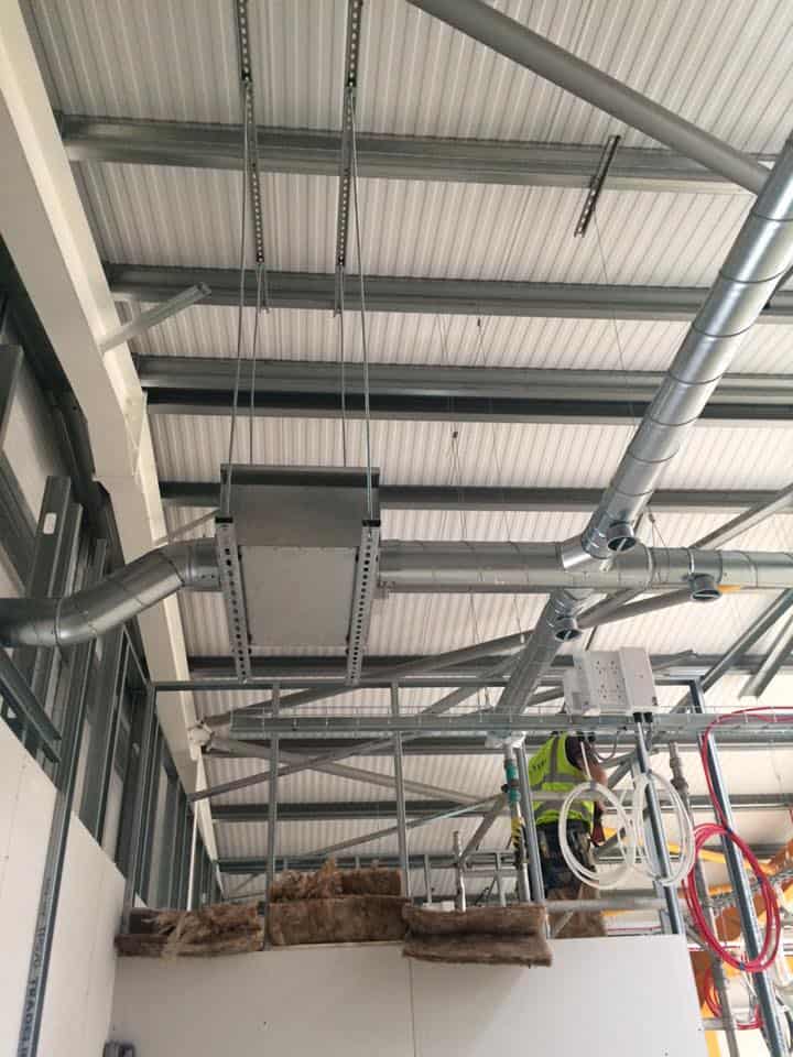 Installation of Air Conditioning and Heat Recovery Ventilation in Ruislip