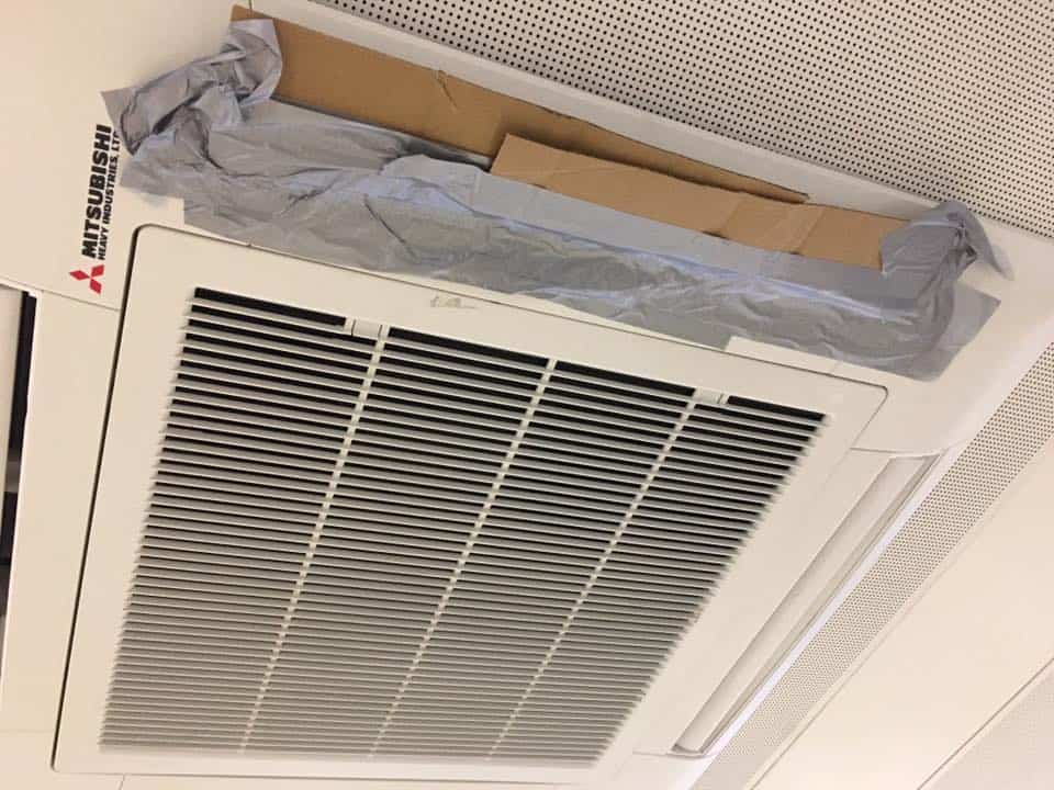 Simply Air Conditioning London - Ceiling Cassette Installation in Hoxton
