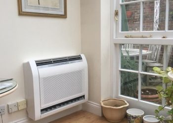 Simply Air Conditioning London - Fujitsu console unit installed in South West London1