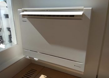 Simply Air Conditioning London - R32 comfort cooling console unit installation