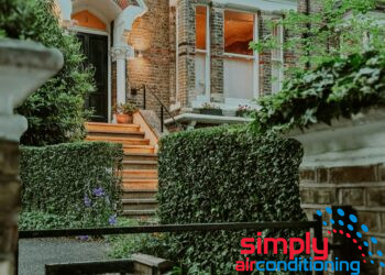 Victorian house in London — air conditioning installation by Simply AC London